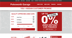 Desktop Screenshot of polesworth-garage.com